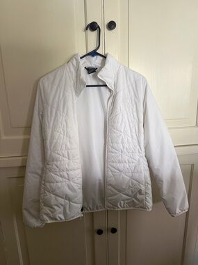 The North Face White Quilted Lightweight Puffer Jacket